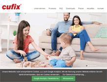 Tablet Screenshot of cufix.de